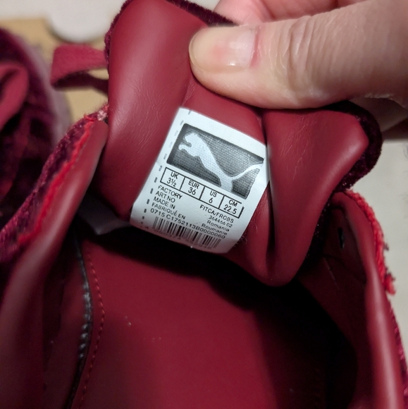 Puma x FENTY Red Velvet Creepers - Picture 5 of 5